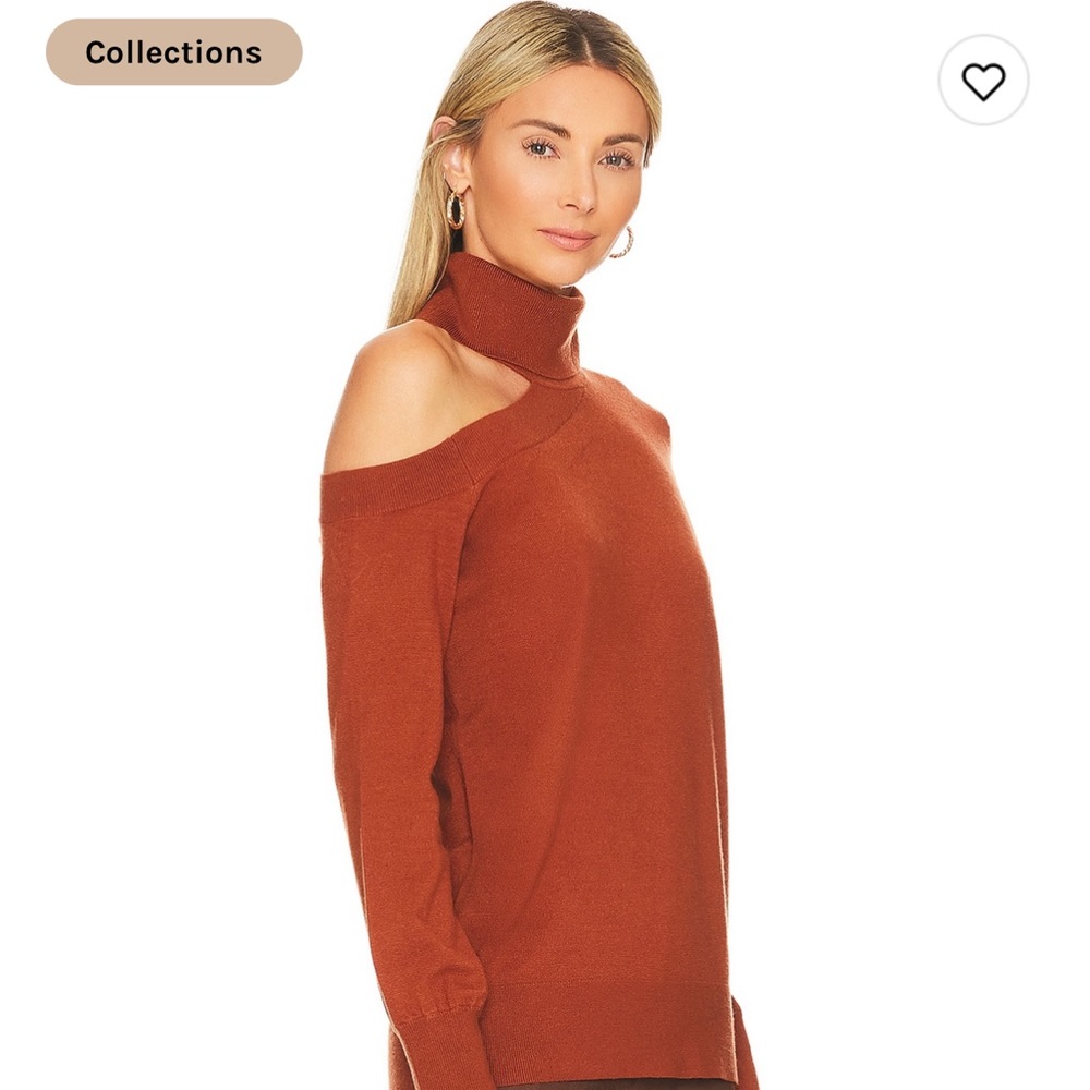 L’Agence Easton One Shoulder Sweater